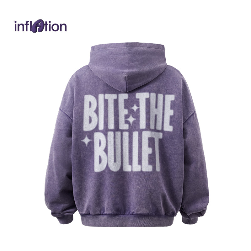 " Peace" Acid Washed Hoodies | Inflation Streetwear