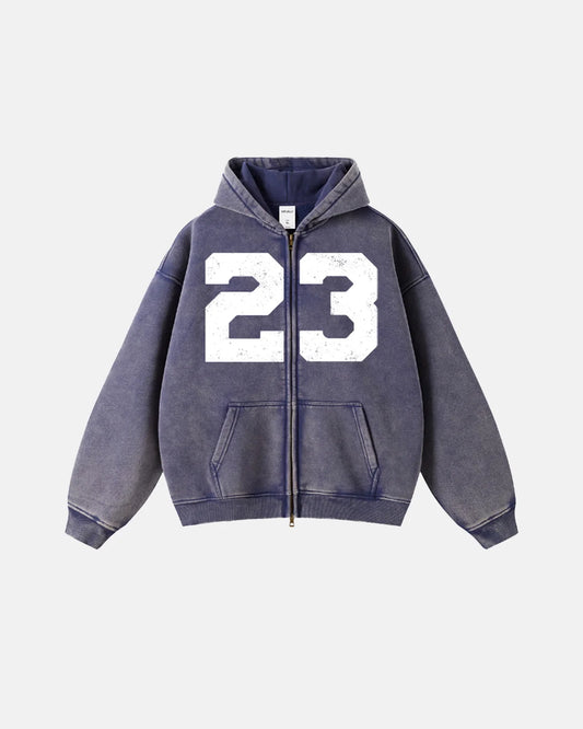 23 Washed Zip Up Hoodies | Inflation Streetwear