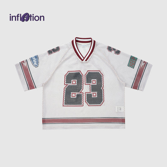 23 Jersey Mesh Print Tee | Inflation Streetwear